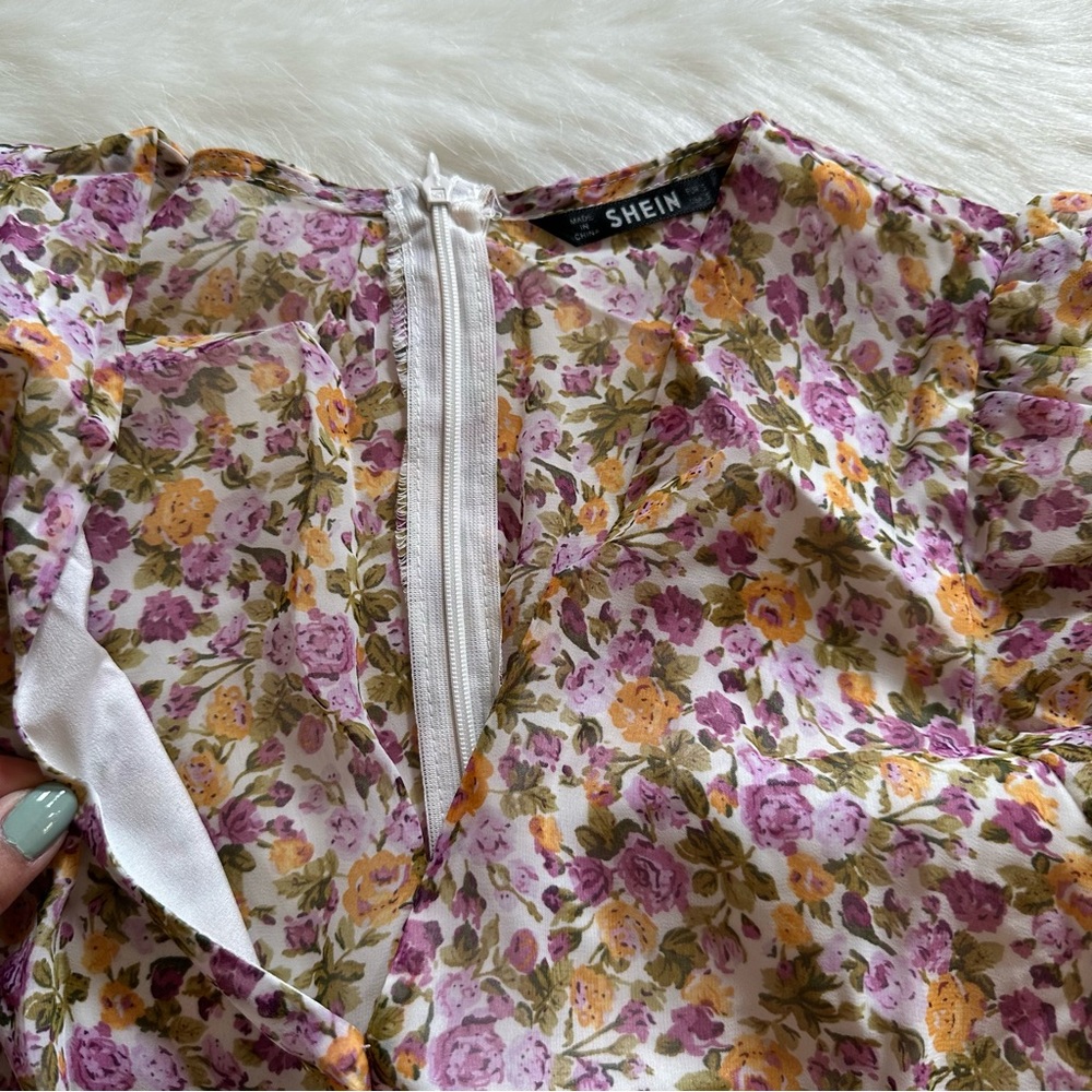 SOLD Ruffle Dress - Picture 6 of 11